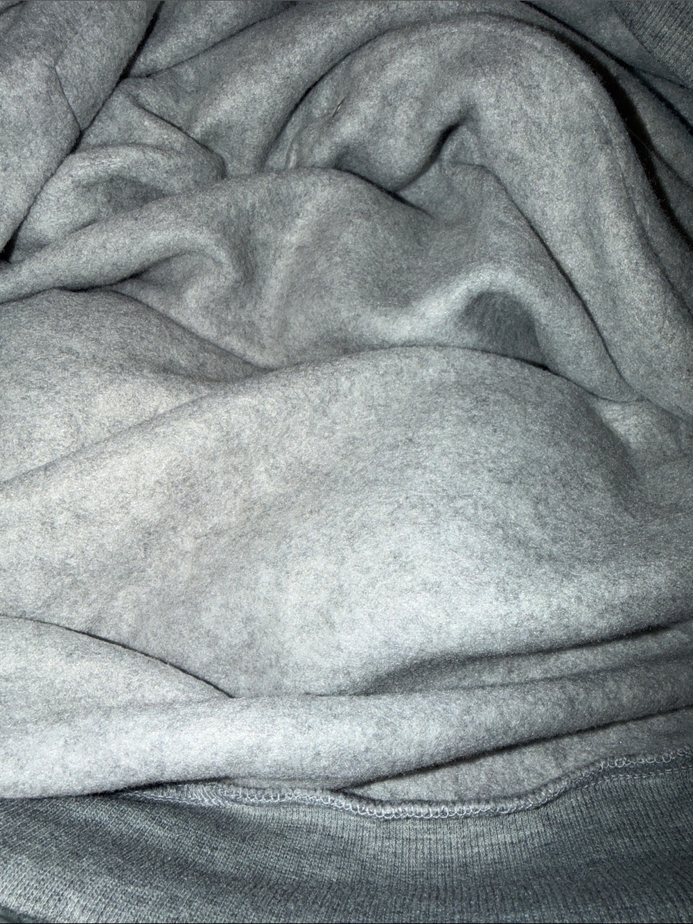Pet Carrier: Hoodie & Kangaroo Pouch, Fleece Lined, Interior Zip Supply Pocket - Picture 10 of 12